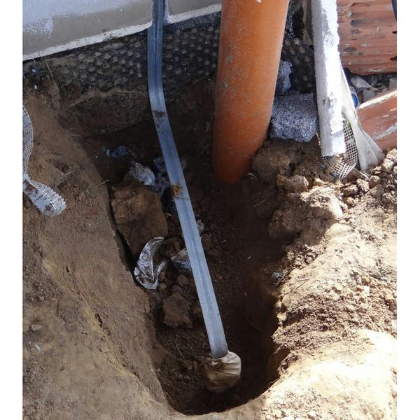 Bednarka ocynkowana w instalacji