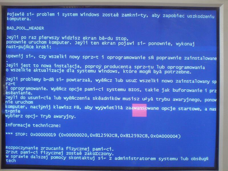 Bezpieczny reset systemu