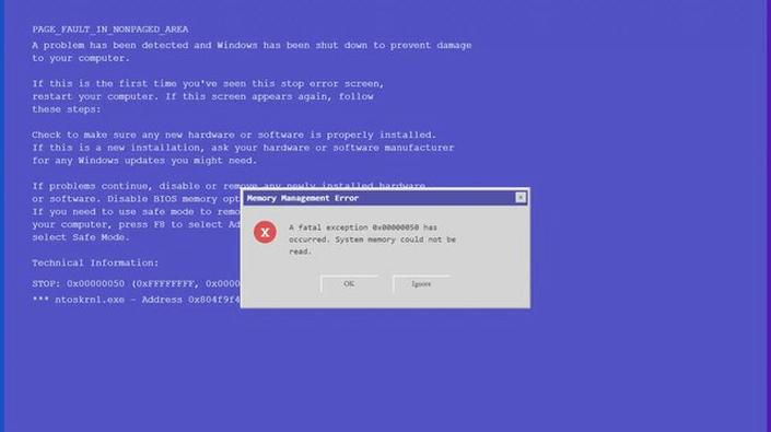 Błąd ntoskrnl.exe