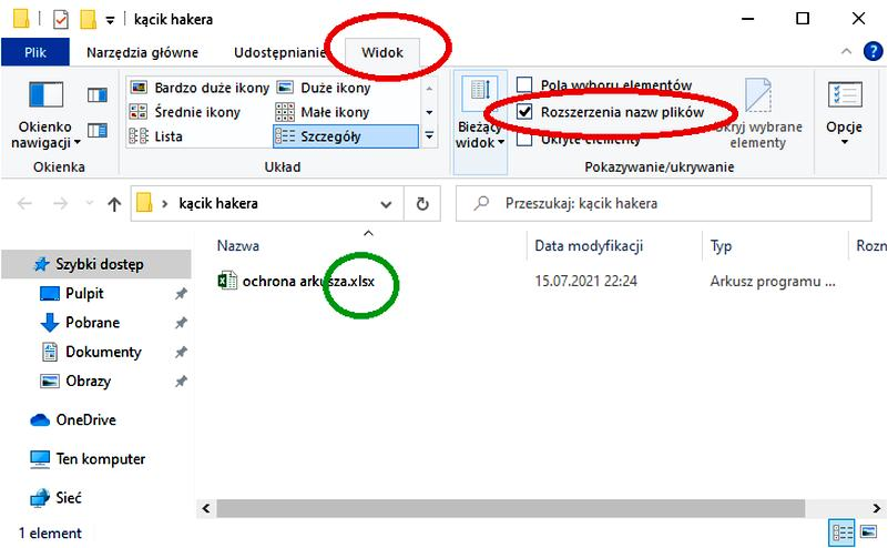 Blokowanie komórek w Excelu