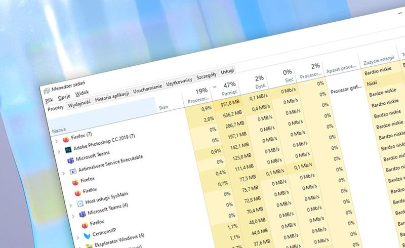 Menedżer zadań Windows