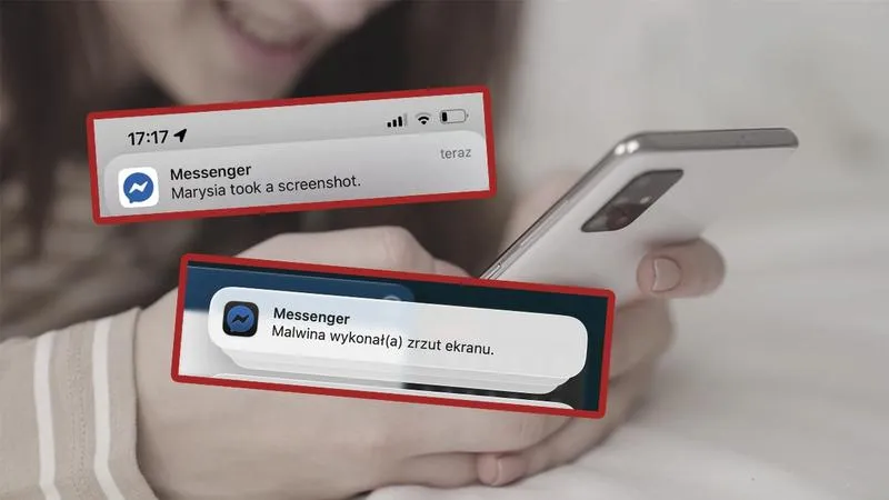 Zrzut ekranu na iPhone